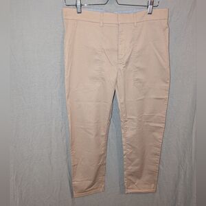 NWT J.Crew Patch Pocket Slim Boyfriend Chino Pant Tan Khaki Women 29 Preppy